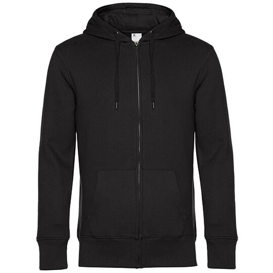 KING Zipped Hood Jacket_° für Herren - black pure - 3XL-195