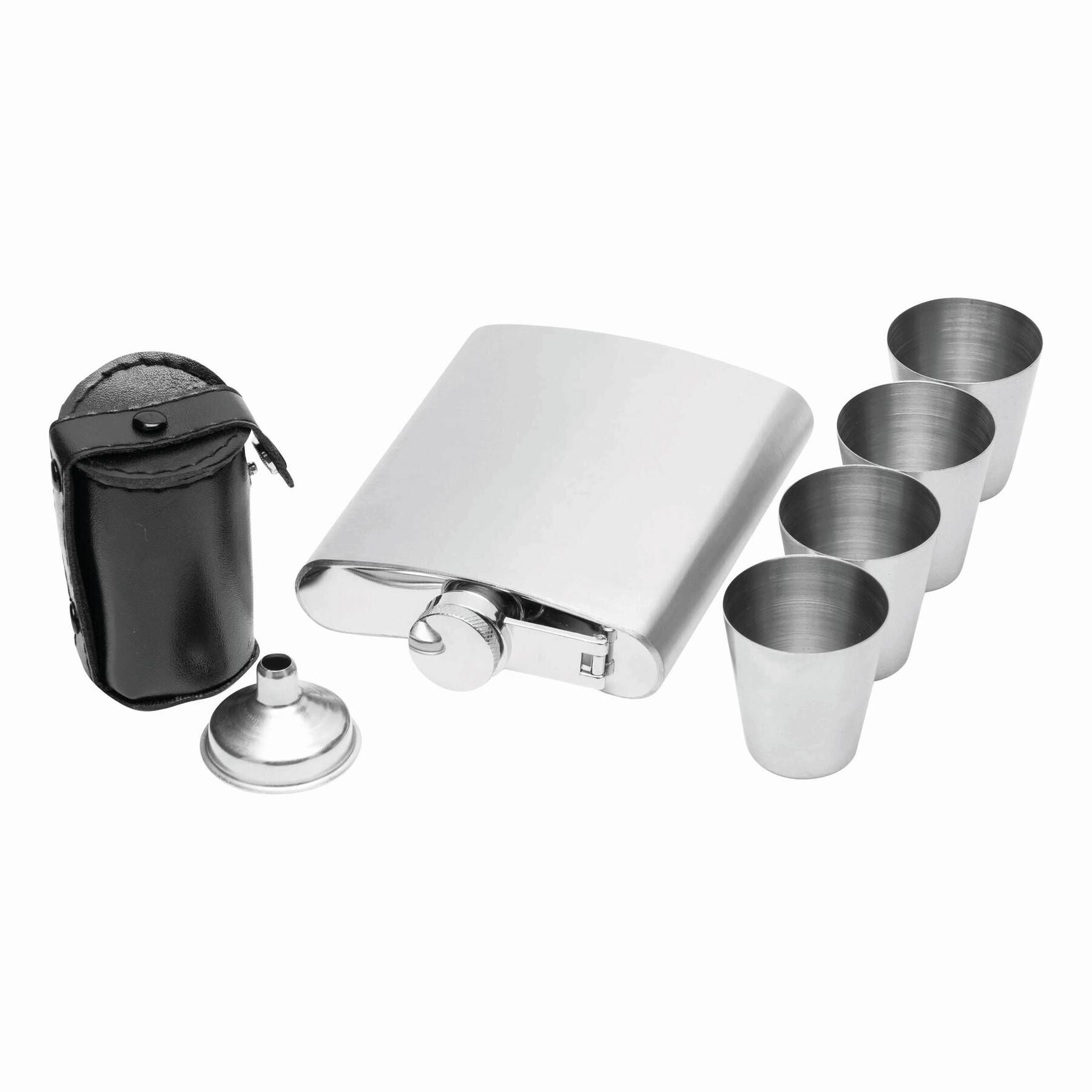 Doppelwandiges Gläser-Set DRINK LINK S - schwarz - silber-9