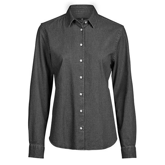 Women´s Denim shirt - black denim-477