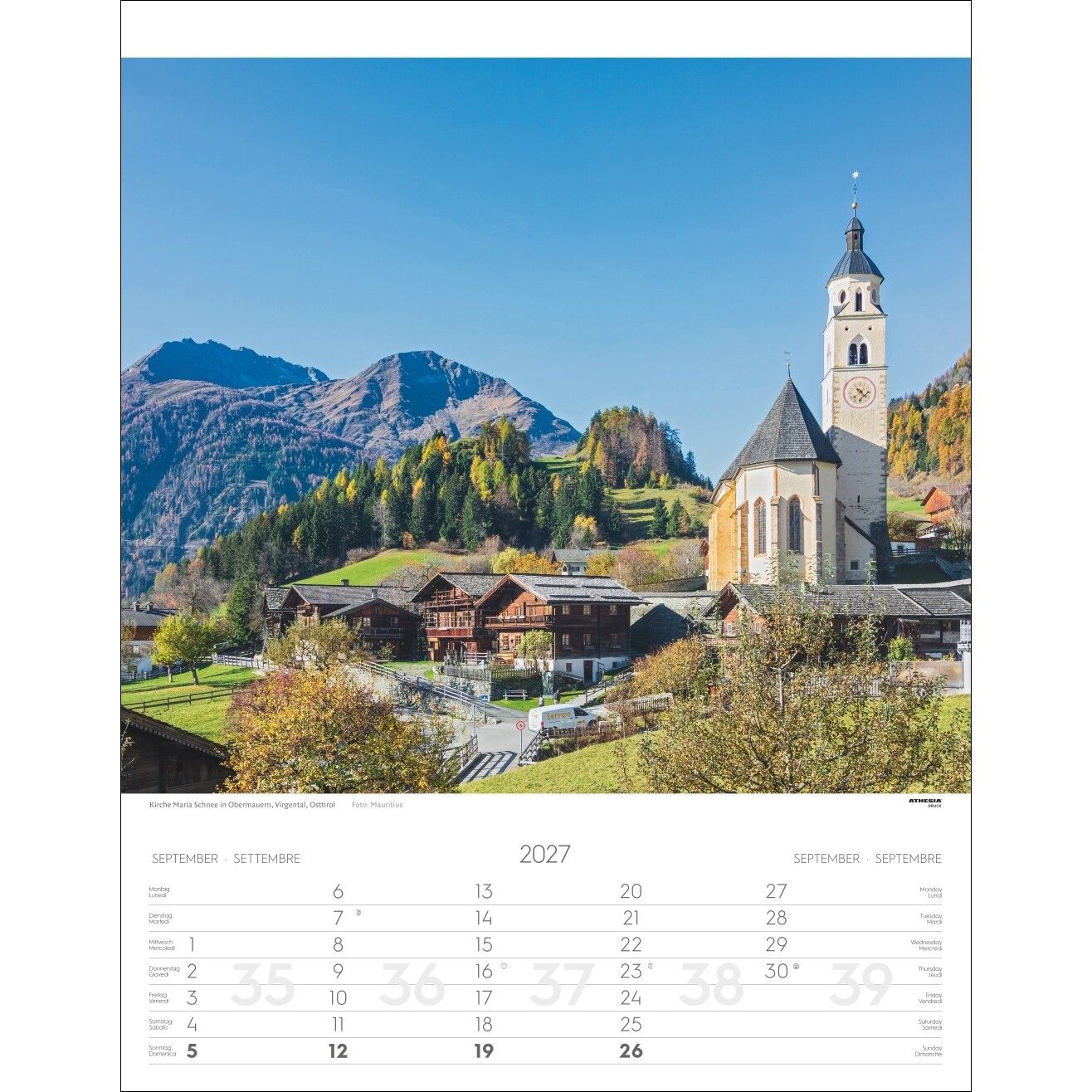Tirol - Landschaft & Natur Kalender-895