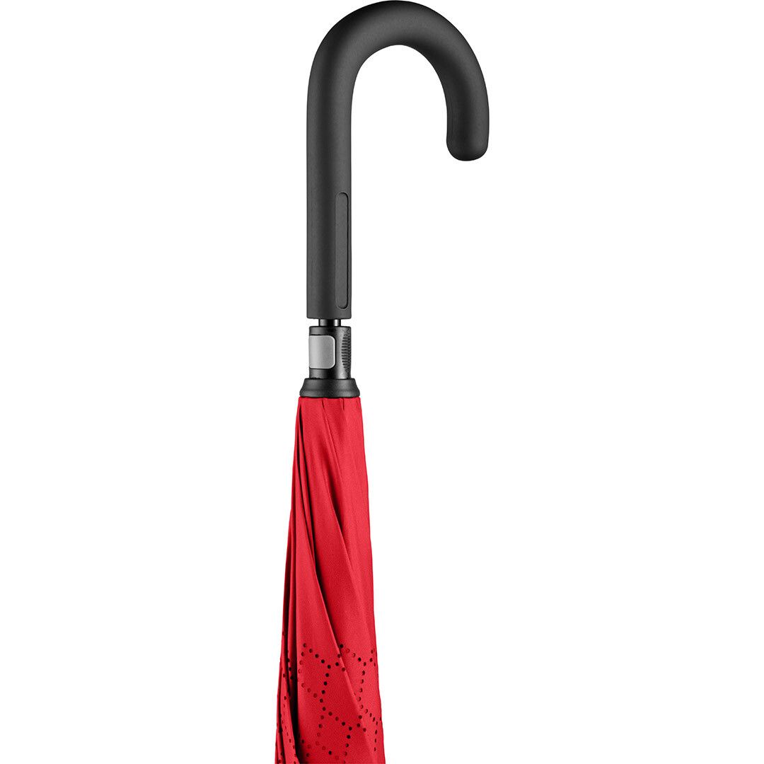 Stockschirm FARE® Contrary Ø109 cm - schwarz - rot-397