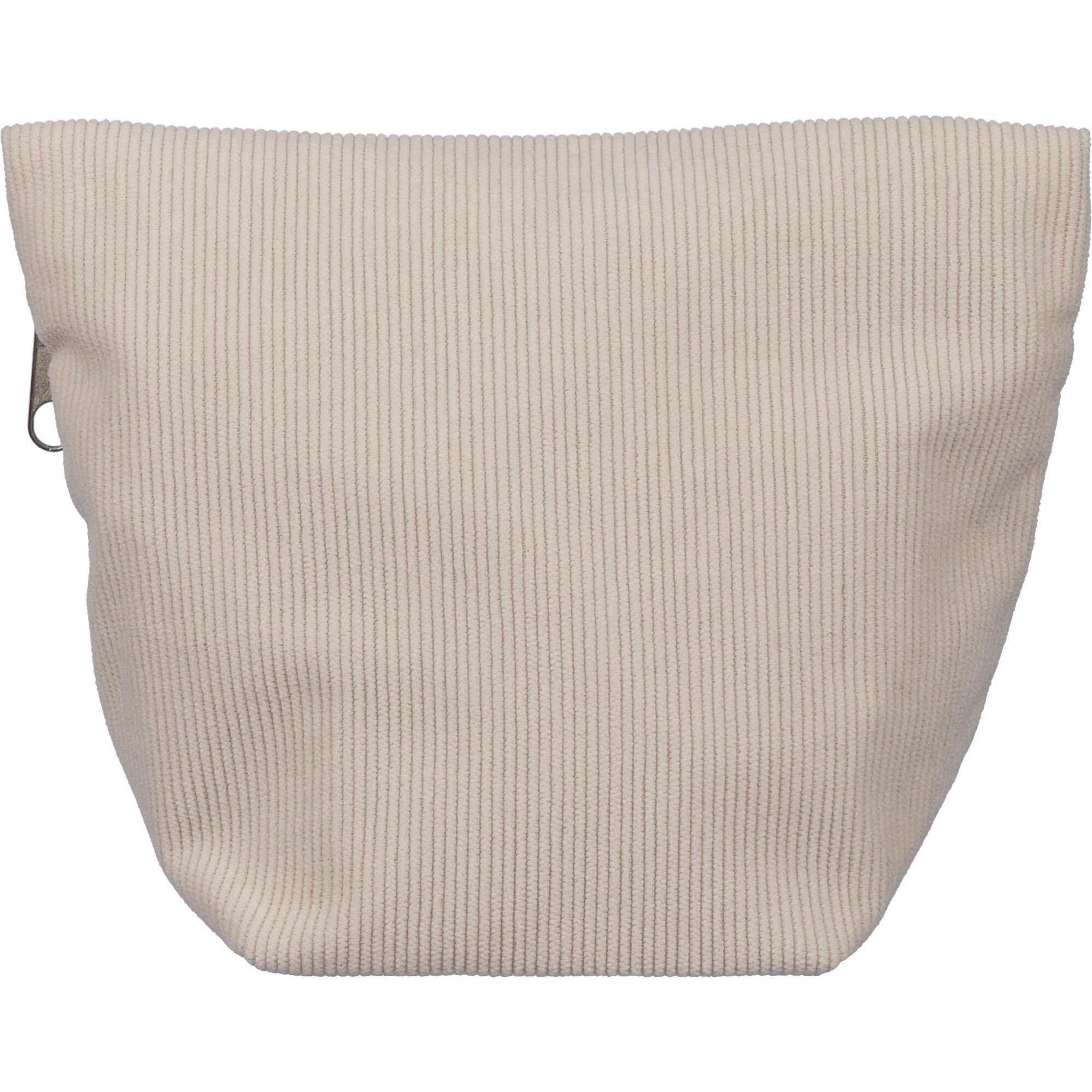 Kosmetiktasche aus Cord mit Reißverschluss Tia - grau-690