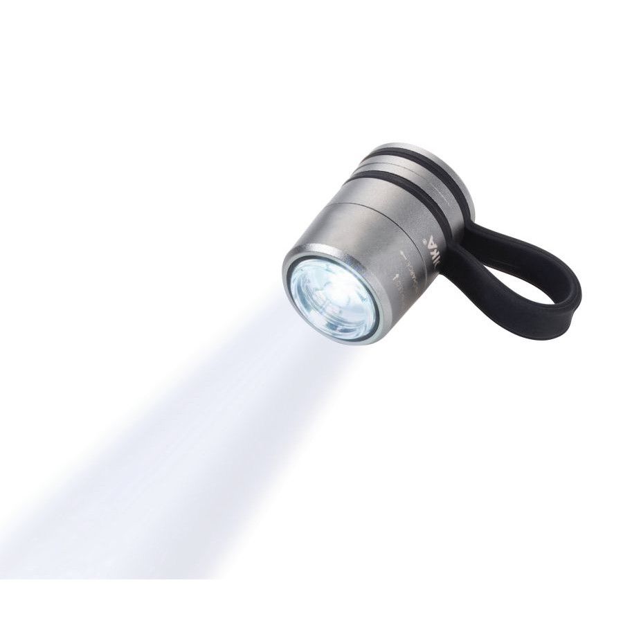 Troika Taschenlampe RUN - schwarz - titanfarben-753