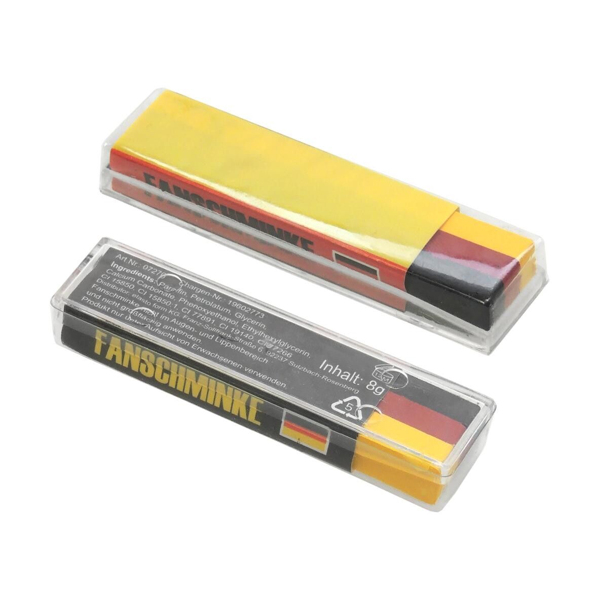 Fanschminke Deutschland - Deutschland-Farben-388