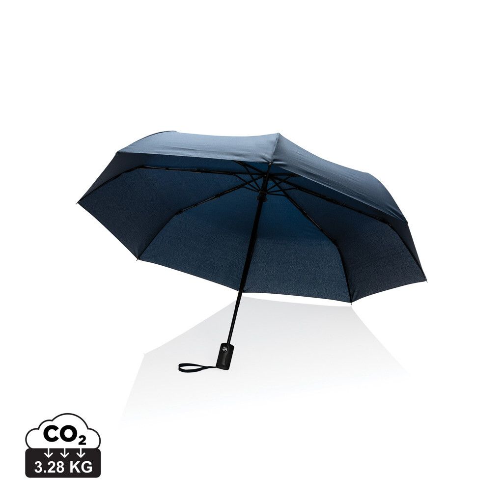 21" Impact AWARE™ RPET 190T Mini-Schirm automatic open/close - navy blau-580