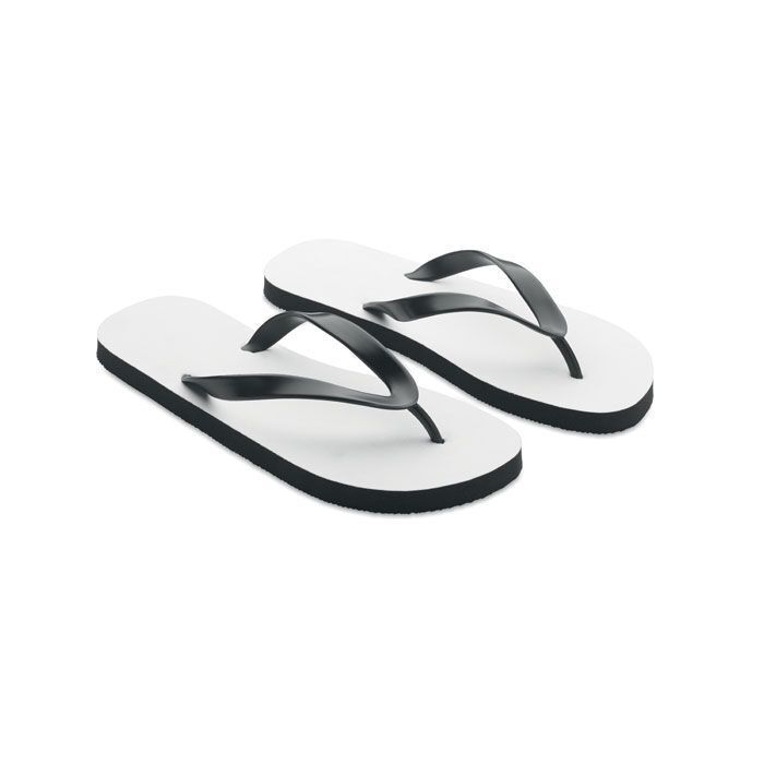 Sublimations-Zehensandalen DO MEL - schwarz-688