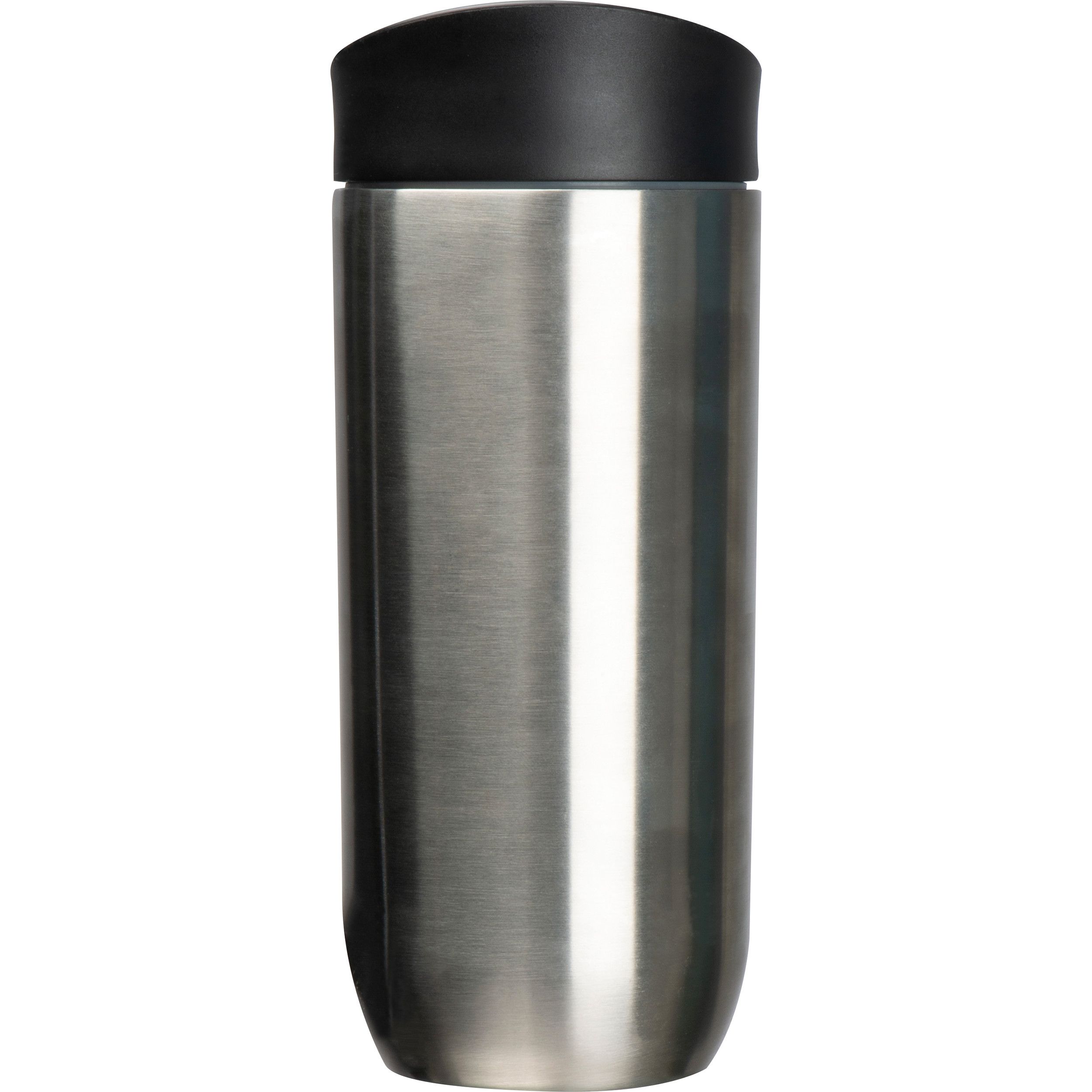 Isolierbecher 500ml mit Push-Button Verschluss - silbergrau-72