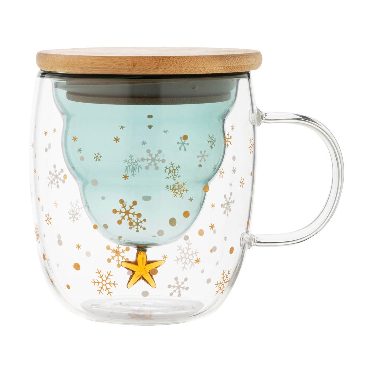 Honkapuu Weihnachtstasse - transparent - natur-565
