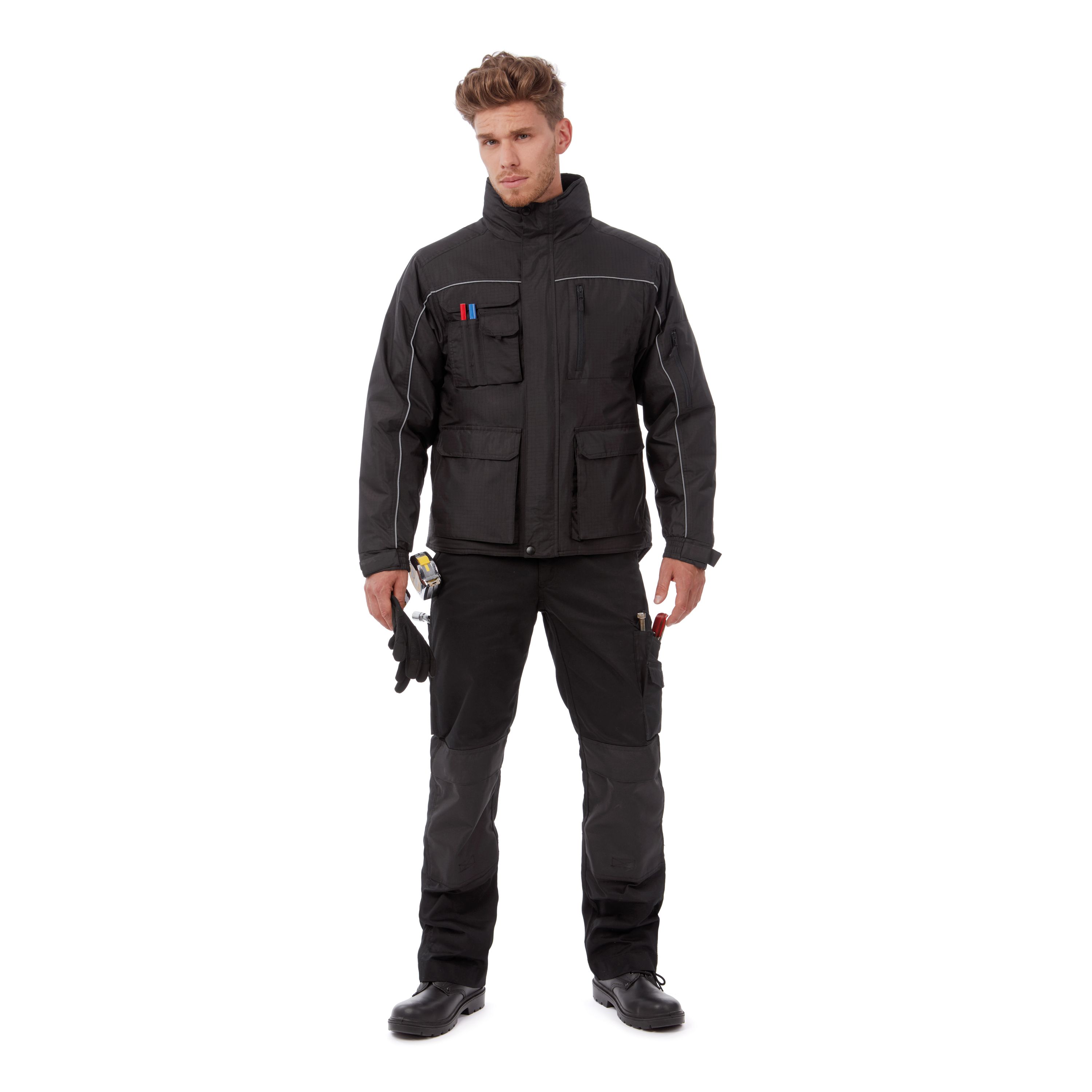 Jacket Shelter Pro für Herren - dark grey solid - S-537