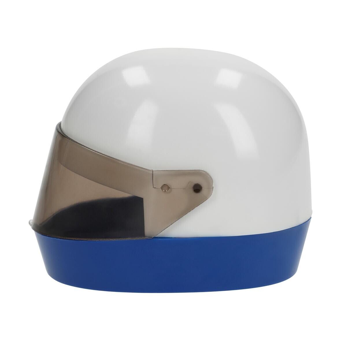 Bleistiftspitzer Helm - weiß - blau-463