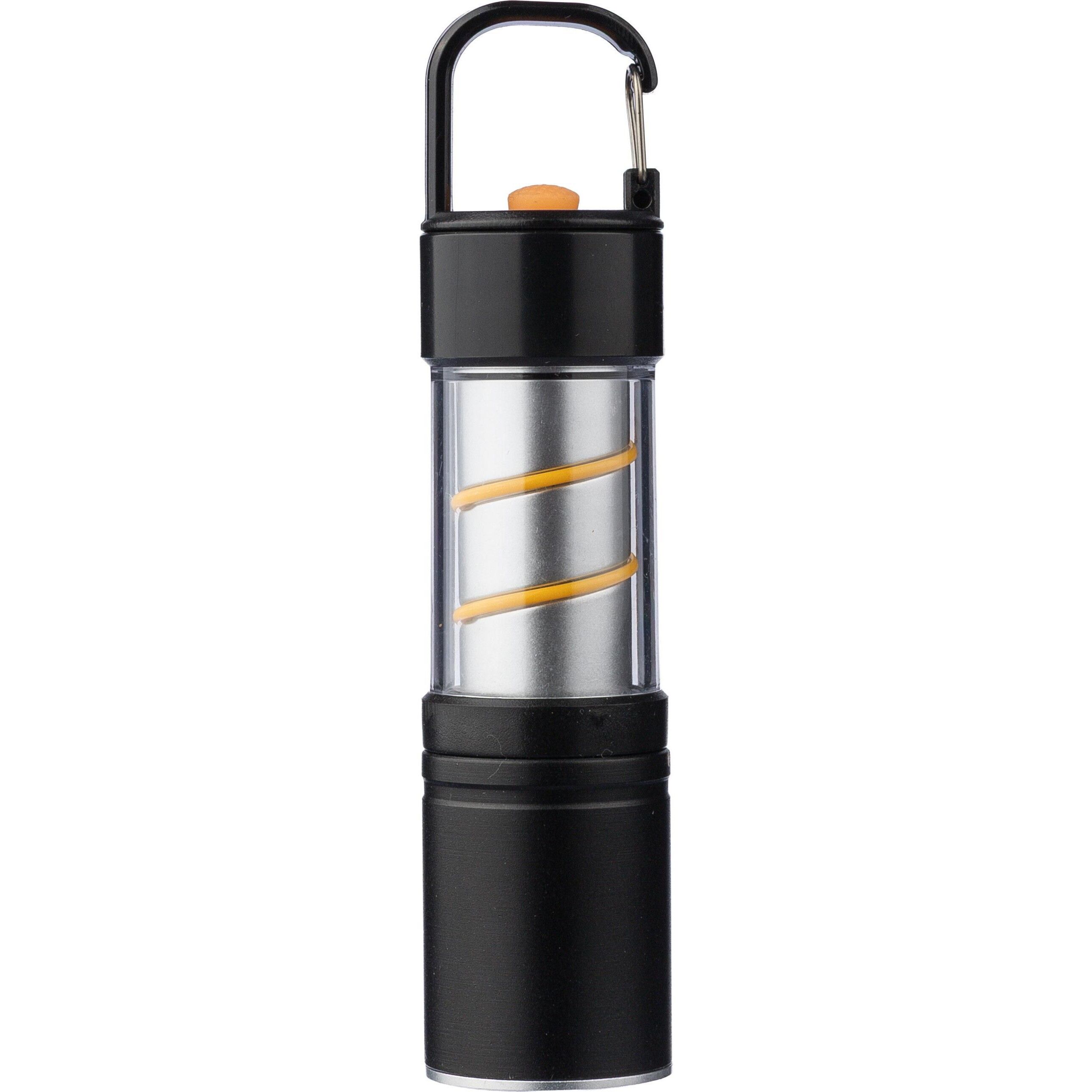 Aluminium COB-Taschenlampe Vela - schwarz-439