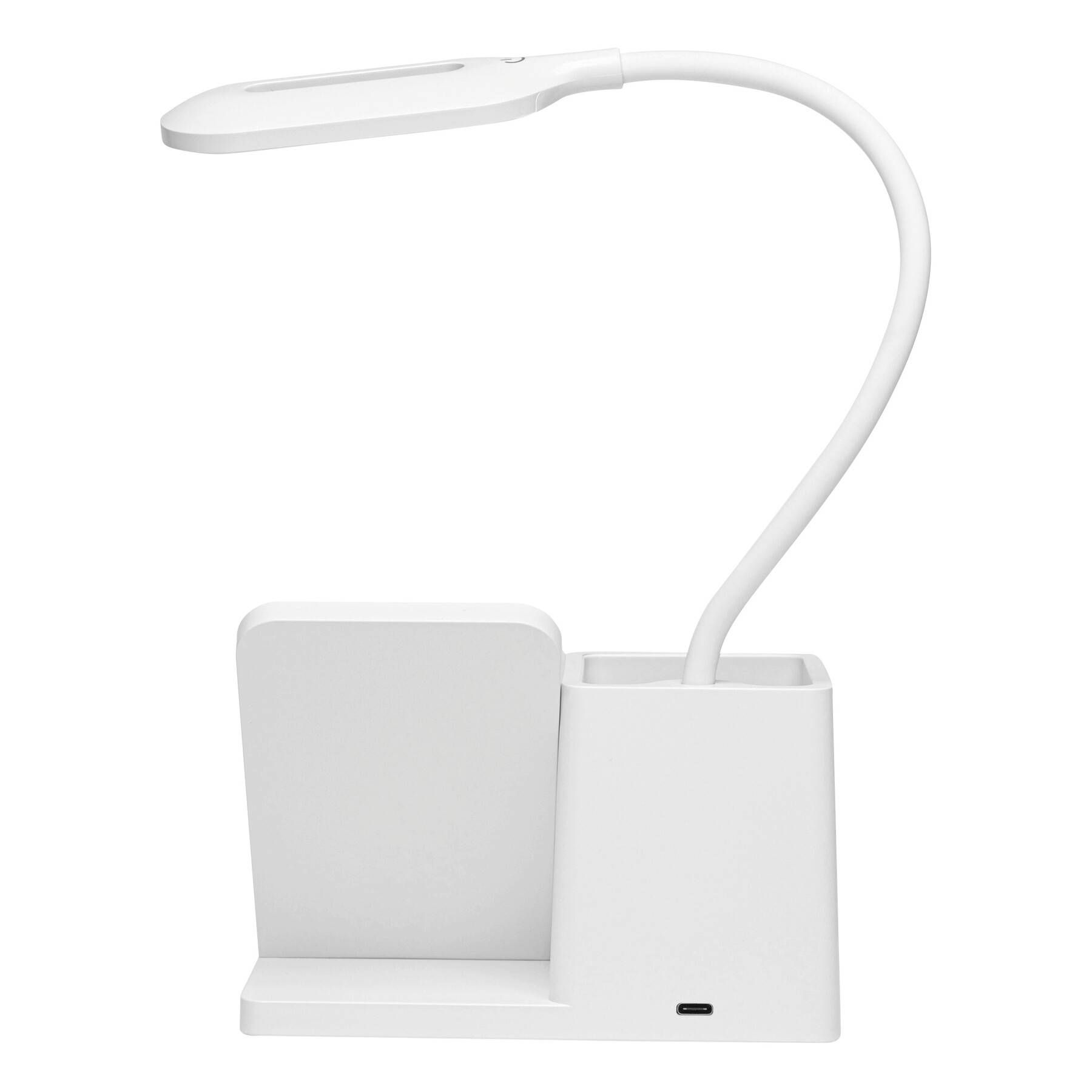 Schreibtisch-Lampe mit Ladestation LIGHT & CHARGE - weiß-915