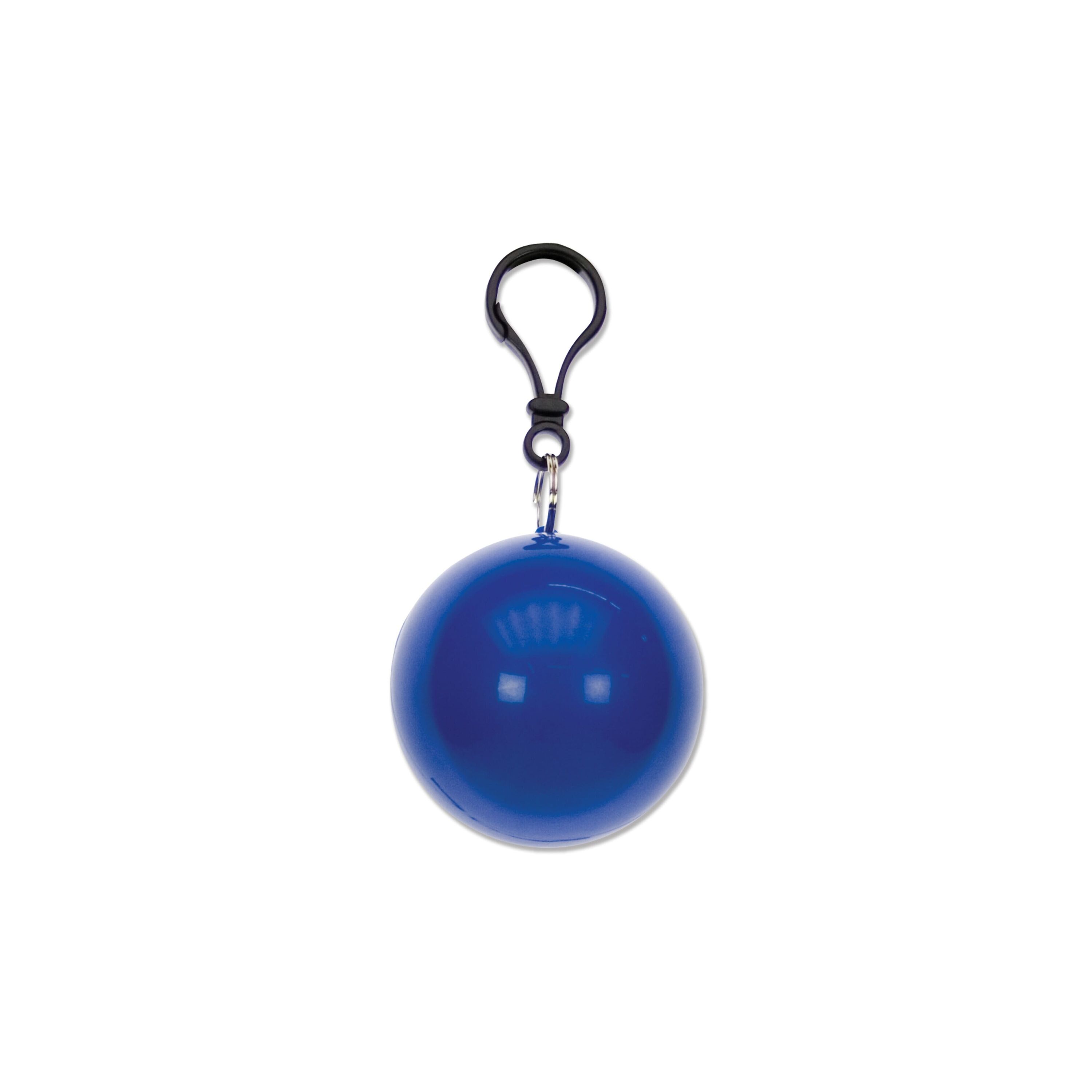 Regenponcho Schlüsselanhänger - blau-382