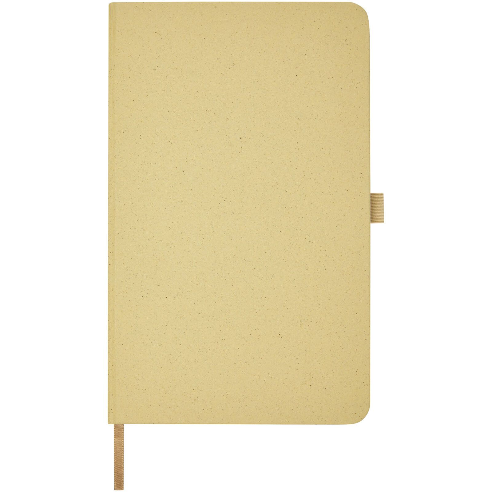 Fabianna Hardcover Notizbuch aus Crush-Papier - olive-109