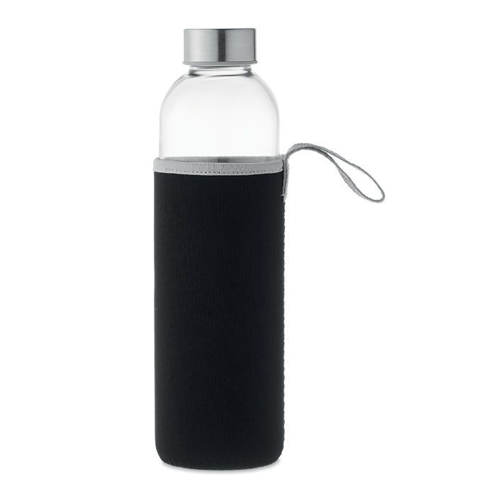 Trinkflasche Glas 750 ml UTAH LARGE - schwarz-630