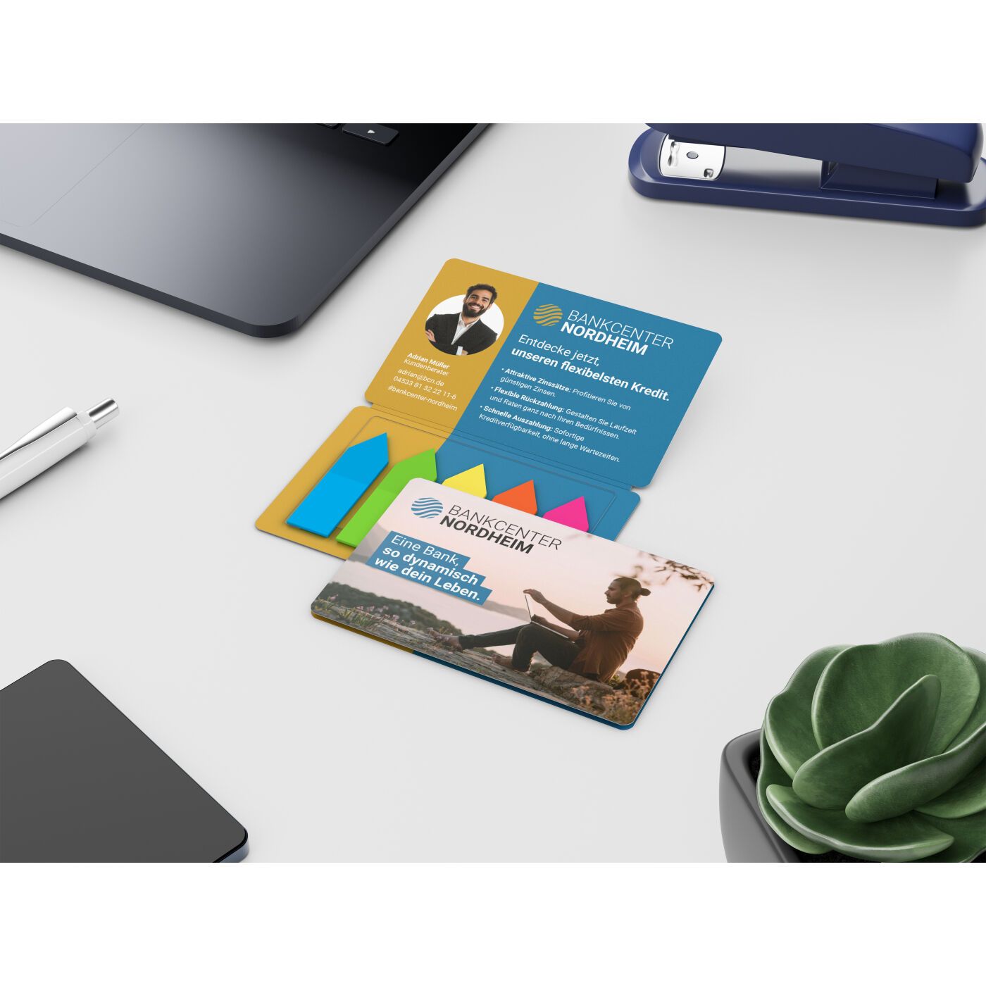 Haftmarker-Set Multi-Card, Pfeil-Filmmarker, matt-492