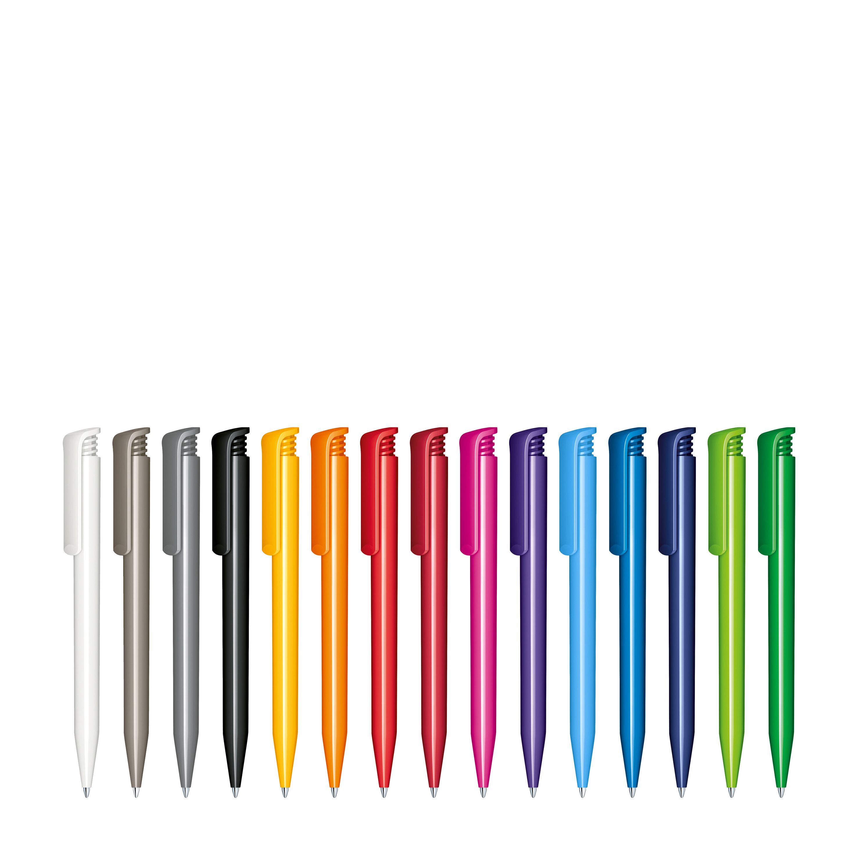 Super Hit Polished Druckkugelschreiber - gelb-445