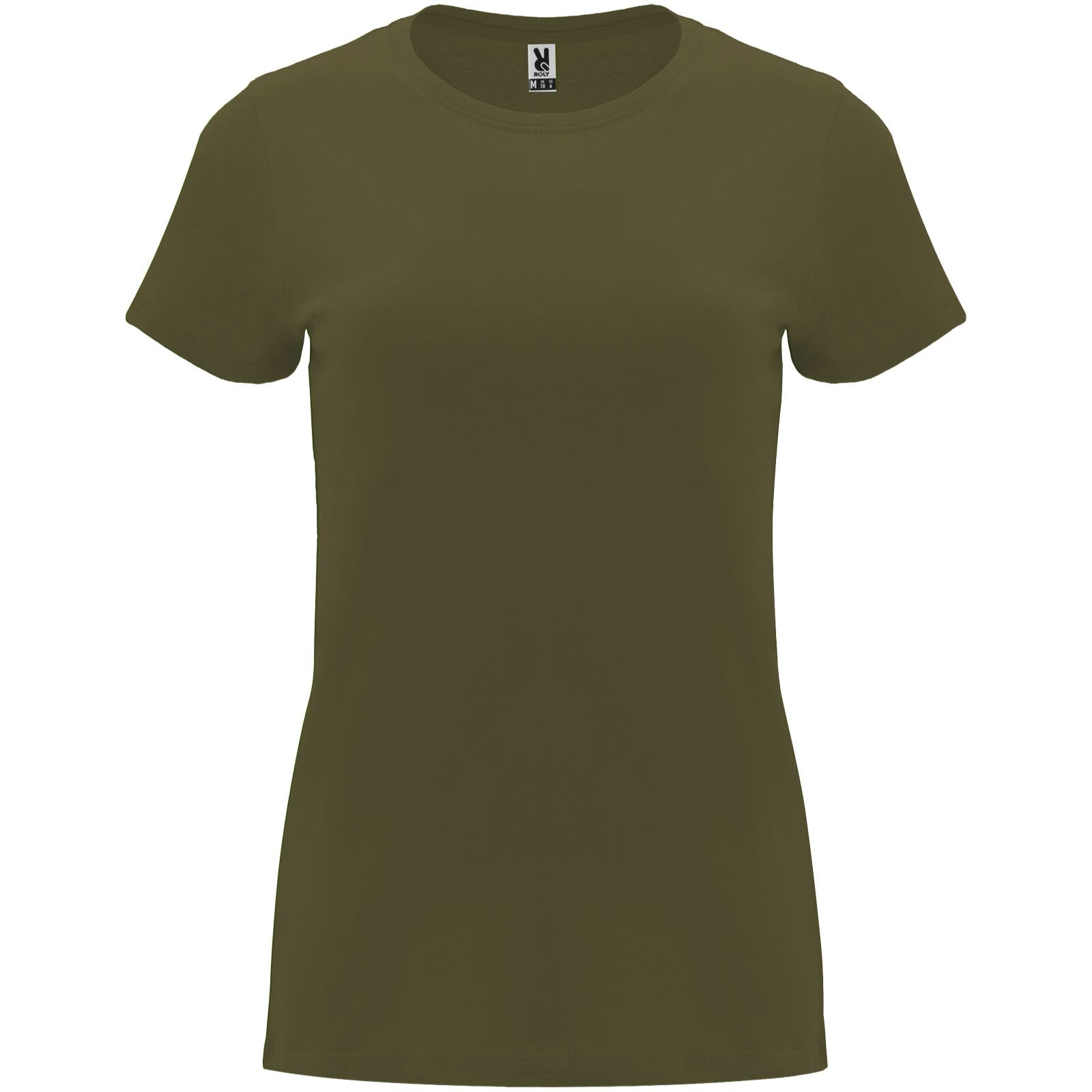 Capri T-Shirt für Damen - militärgrün - 3XL-792