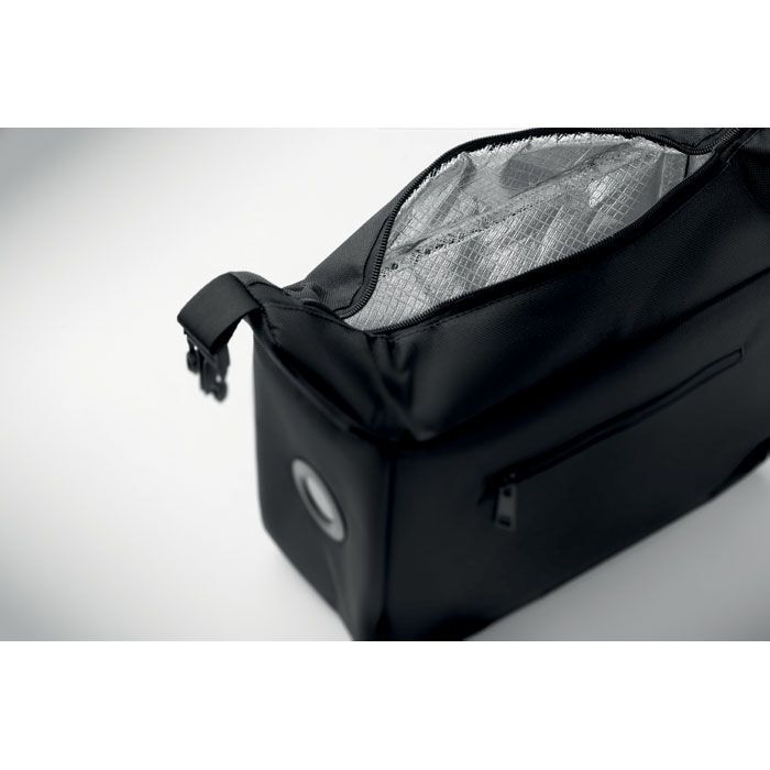 Kühltasche 600D RPET WINTRY - schwarz-157
