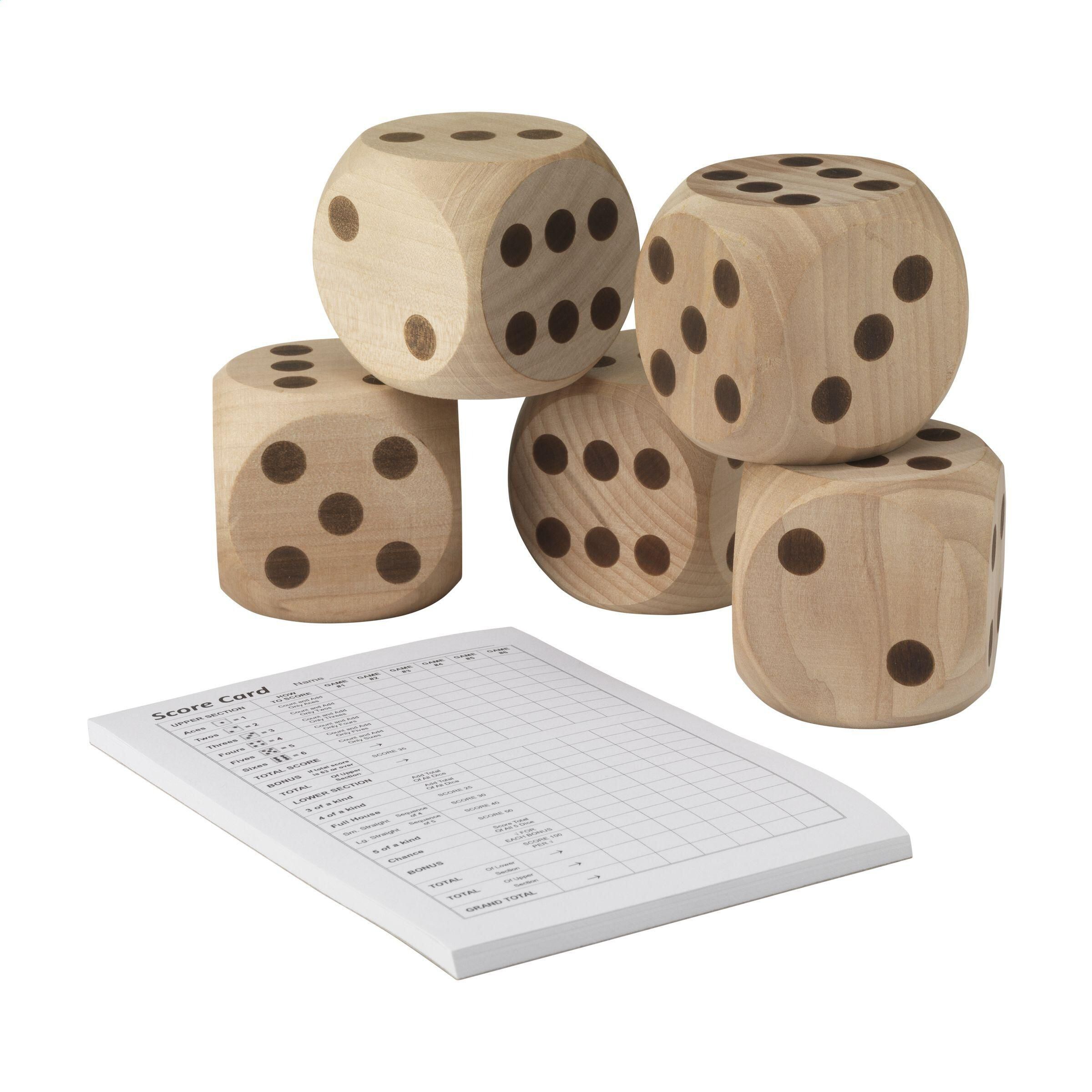 Outdoor Dice Game Würfelspiel - holz-421