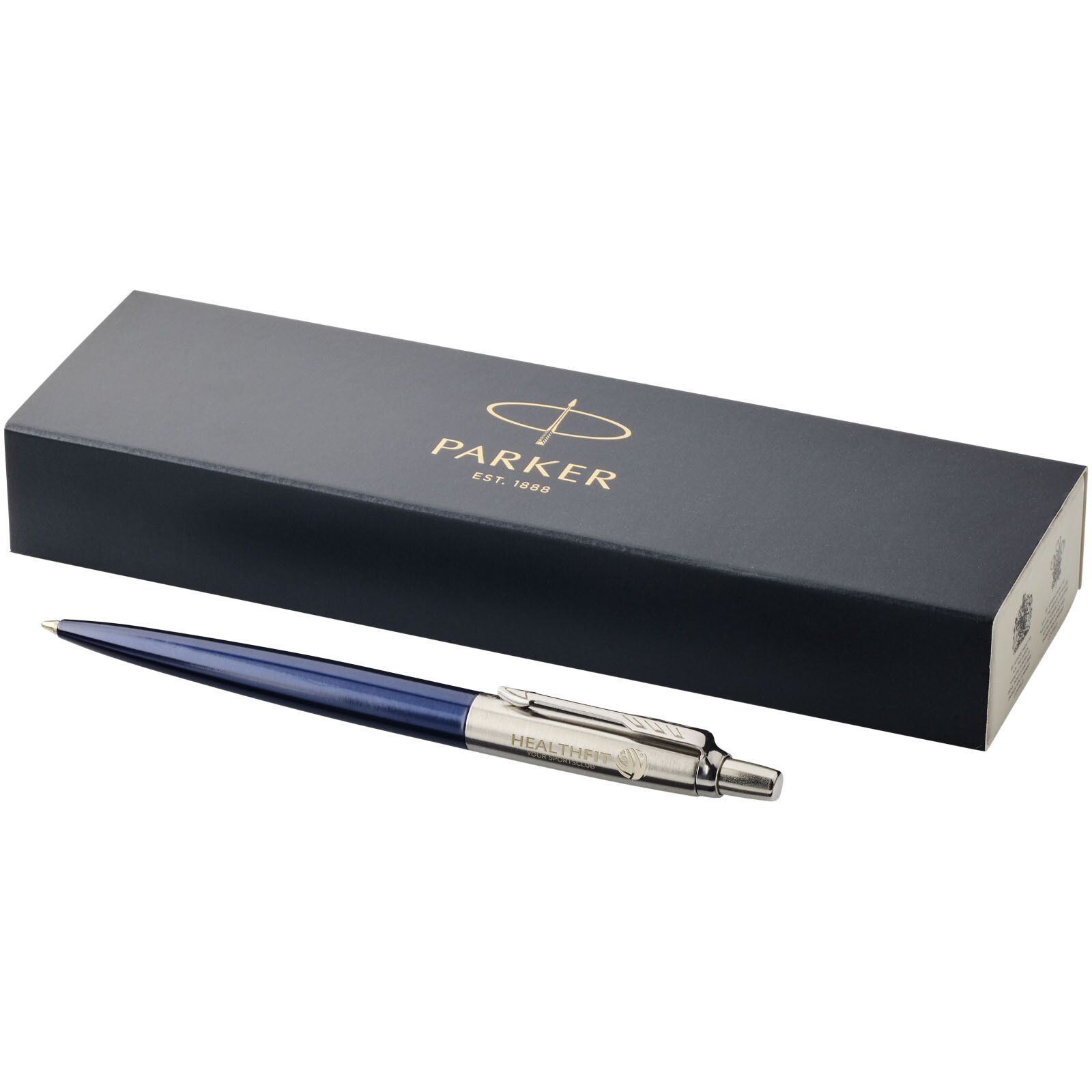 Parker Jotter Bond Street Kugelschreiber (blaue Mine) - navy -  silber-63