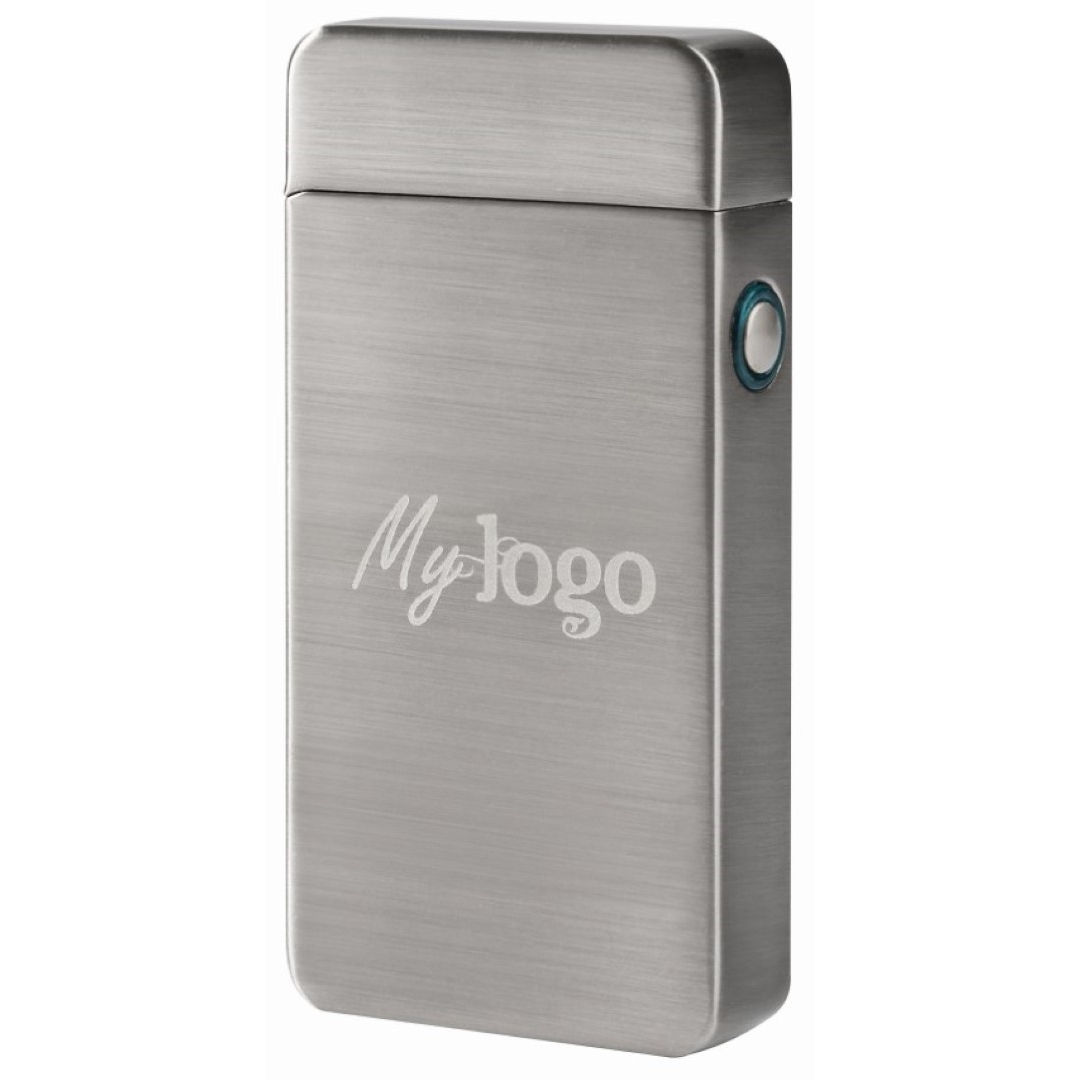 Metmaxx® Lichtbogenfeuerzeug "FuturePocketTurbo" - silber-192