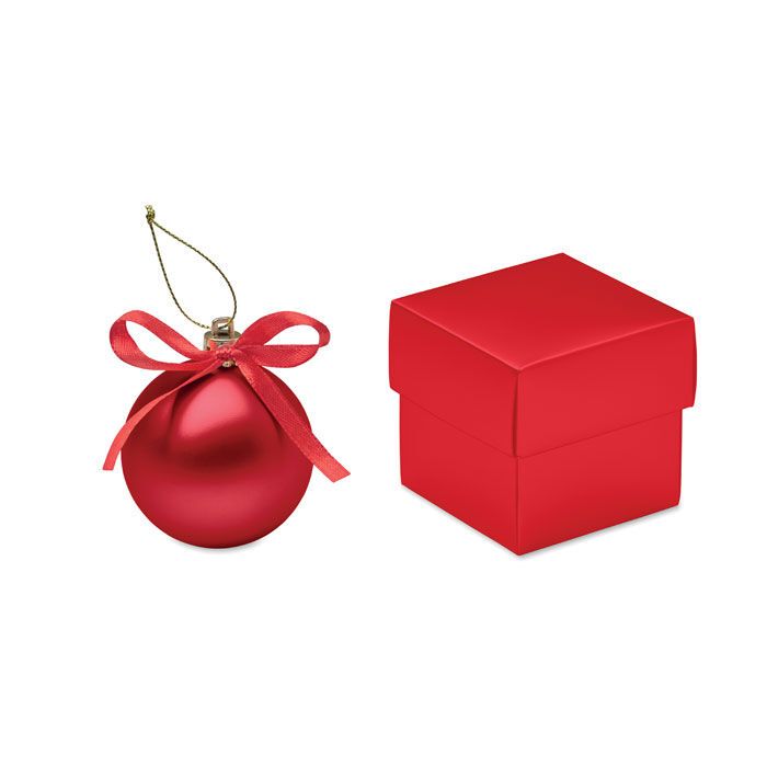 Weihnachtsbaumkugel BELLES - rot-996