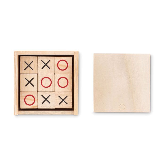 Tic-Tac-Toe Spiel TIC TAC TOE - holz-170