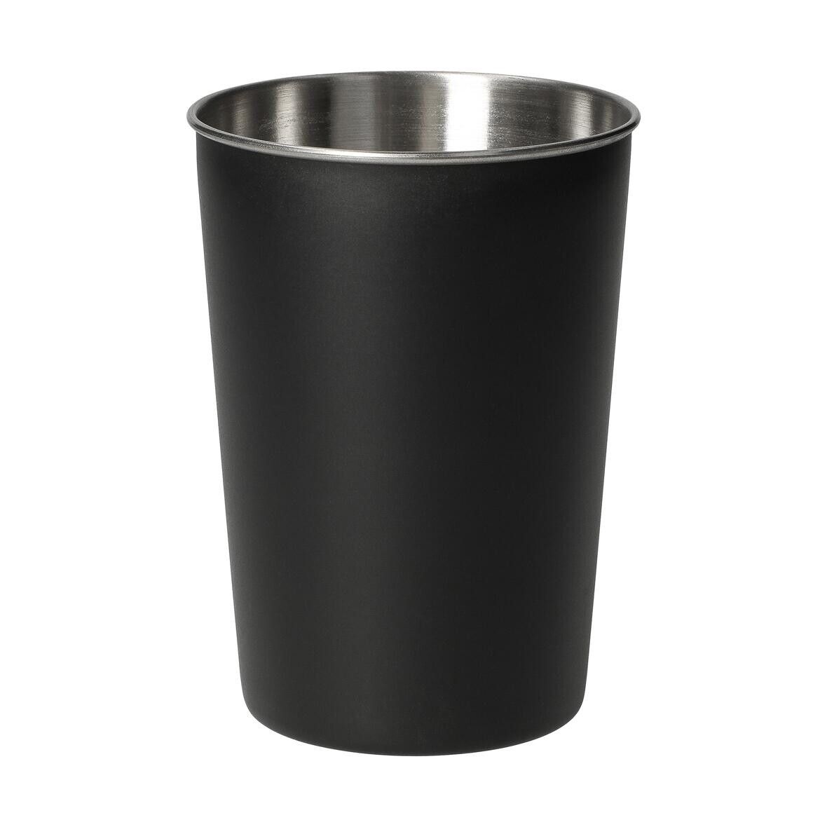 Edelstahlbecher Metallo, 270 ml - silber-65