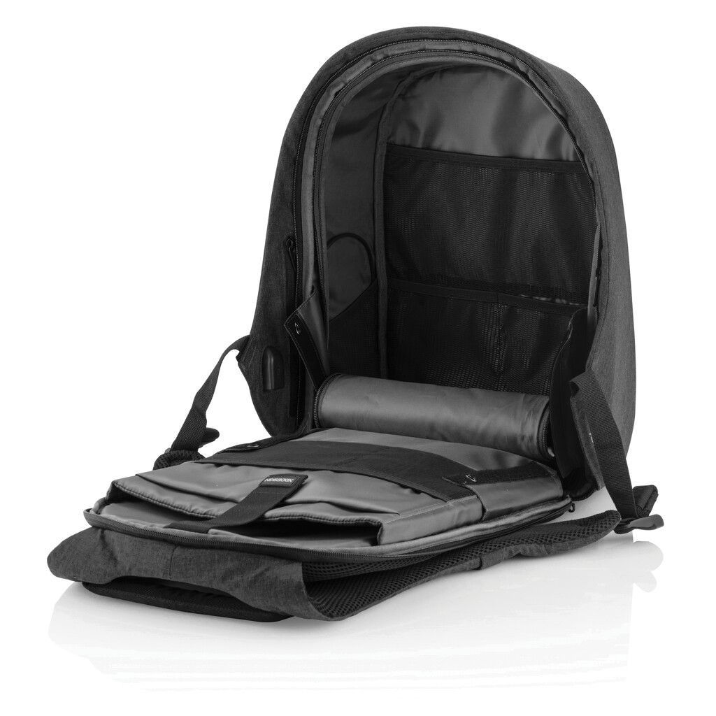 Bobby Hero Small Anti-Diebstahl-Rucksack - anthrazit-359