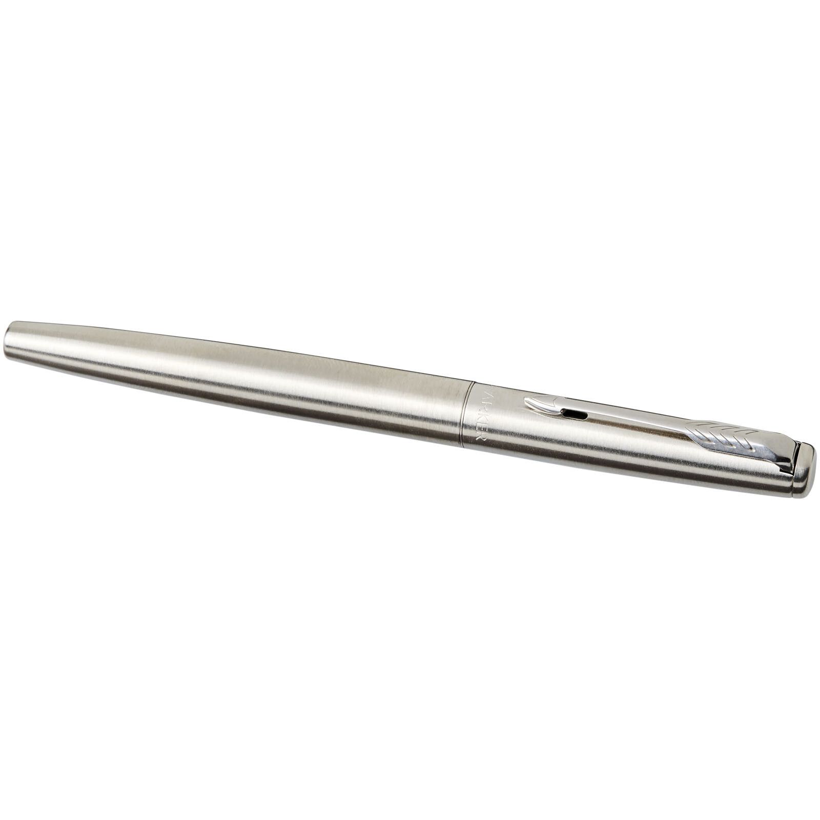 Parker Jotter Füllfederhalter Edelstahl (blaue Mine) - edelstahl grau -  chrom-159