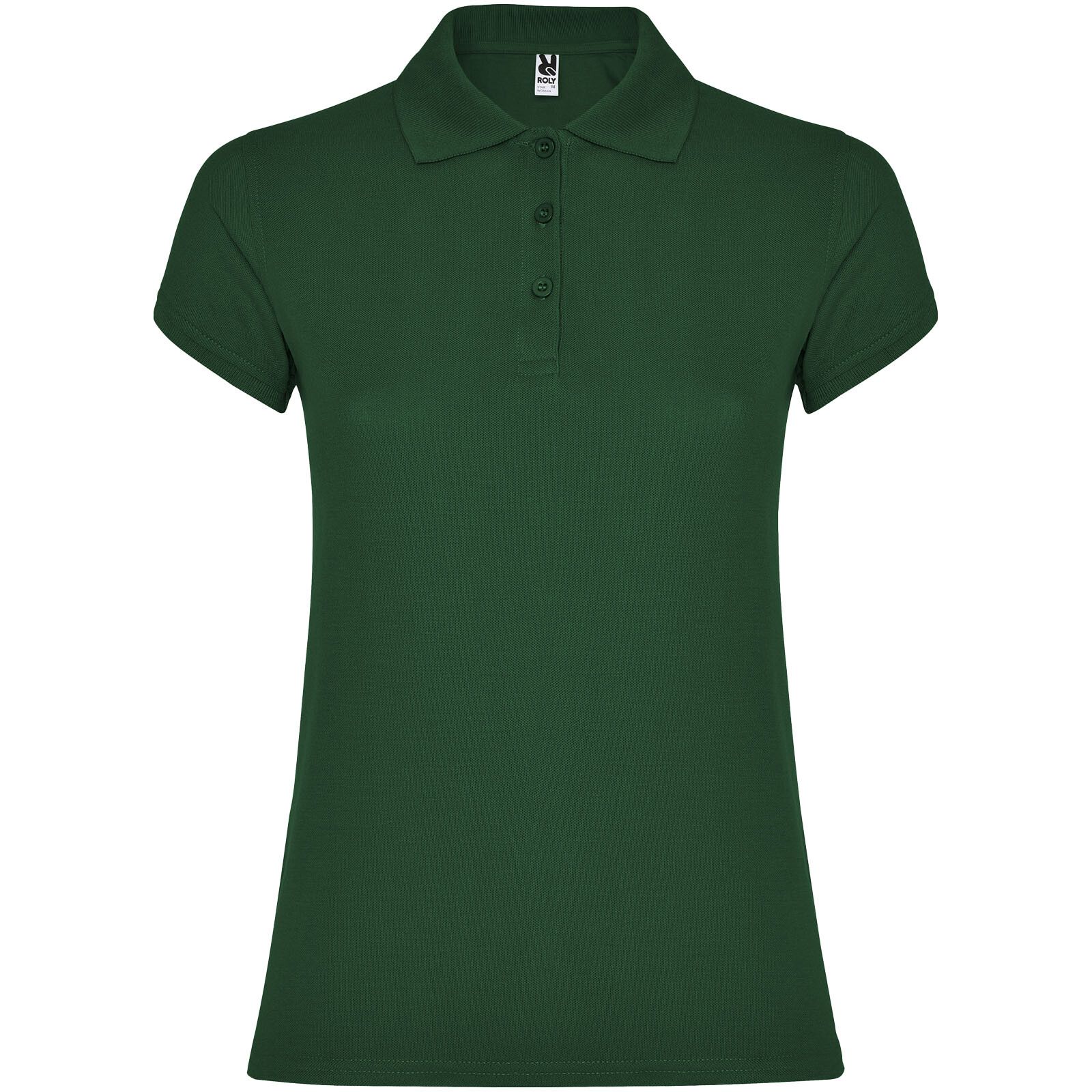 Star Poloshirt für Damen - dunkelgrün - M-704