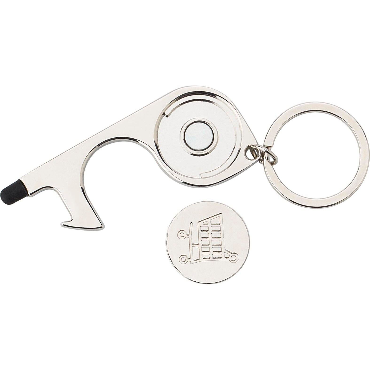 Türöffner aus Metall Alivia - silber-492