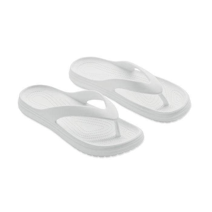 Zehensandalen Größe 38/39 EVASLIP - weiß-713