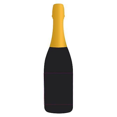 Veredelungsposition Flasche Vorderseite