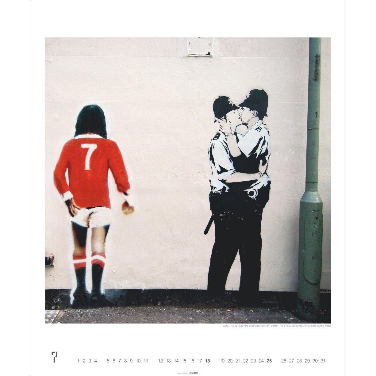 Banksy Edition - Kunst & Kultur Kalender-978