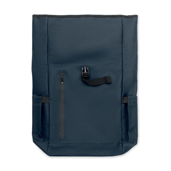 Rolltop-Rucksack 600D RPET BANGKOK ROLL - blau-428