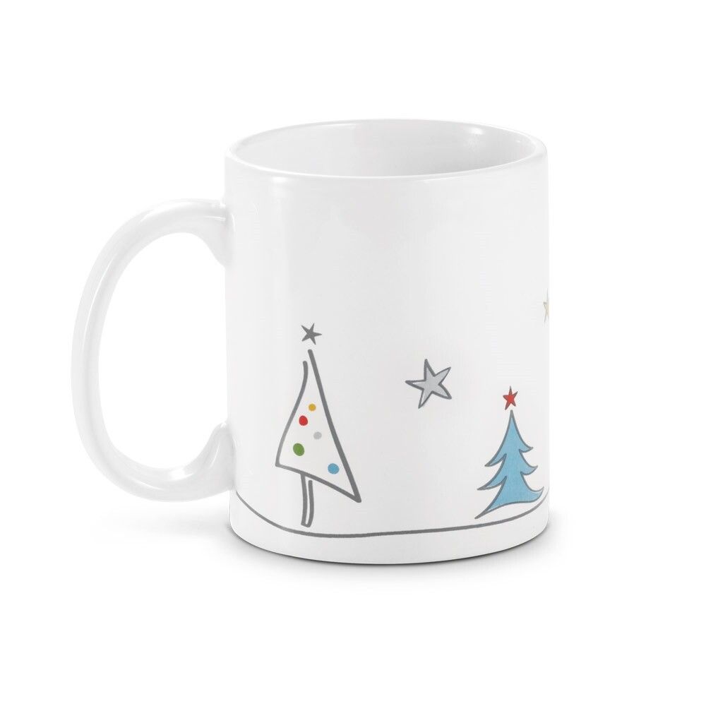 ANCELLE Weihnachtliche Tasse - gemischt-974