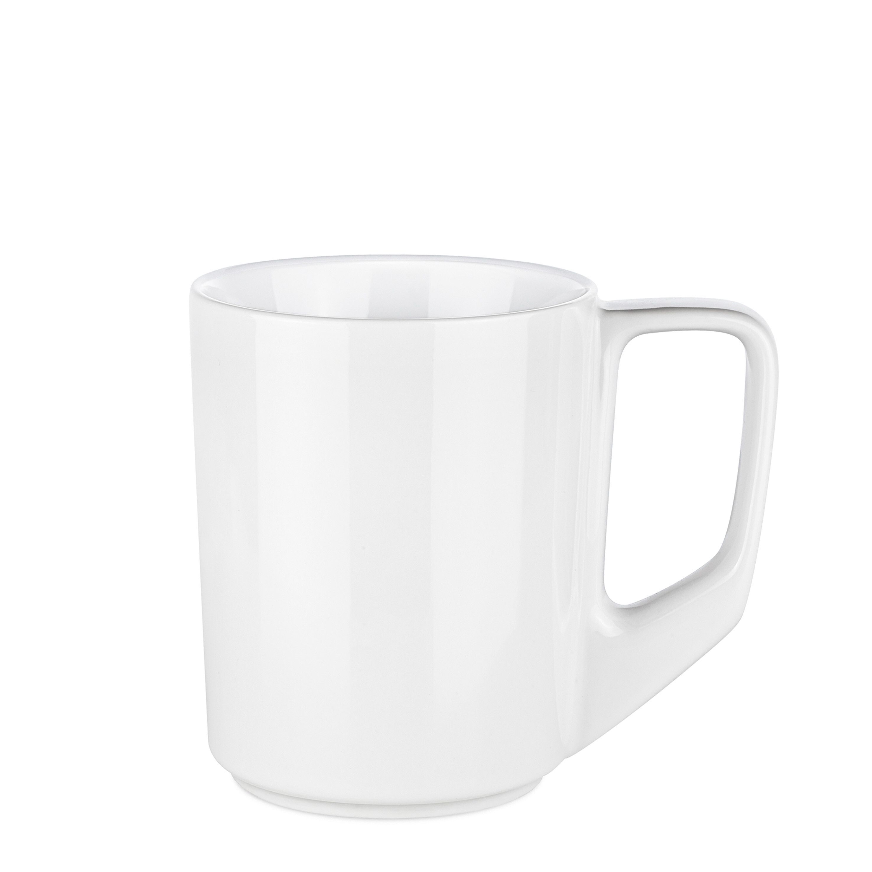 Solid Steinzeugtasse 250 ml - weiß-584