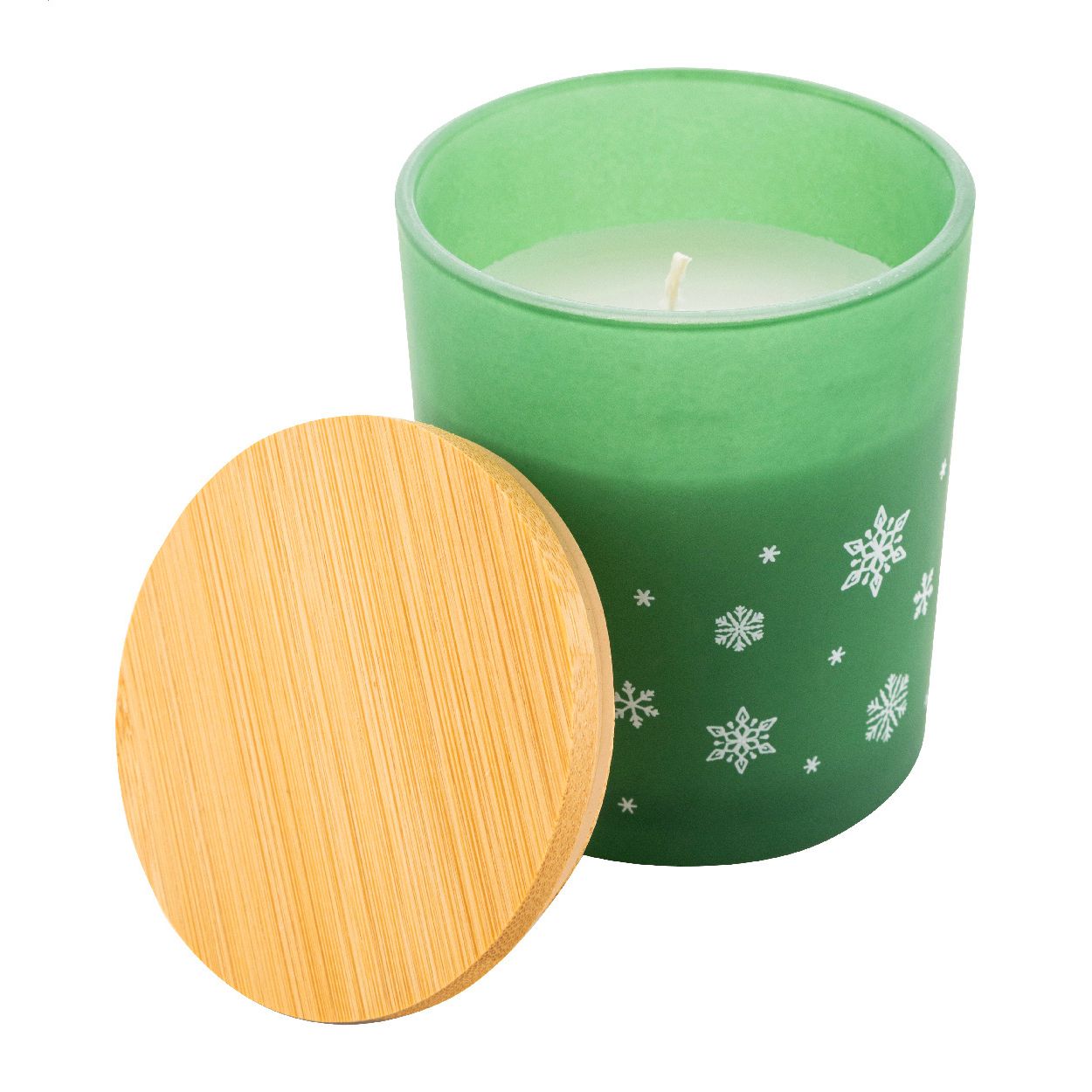 Jouluz Weihnachtskerze, Tannenbaum - grün-599