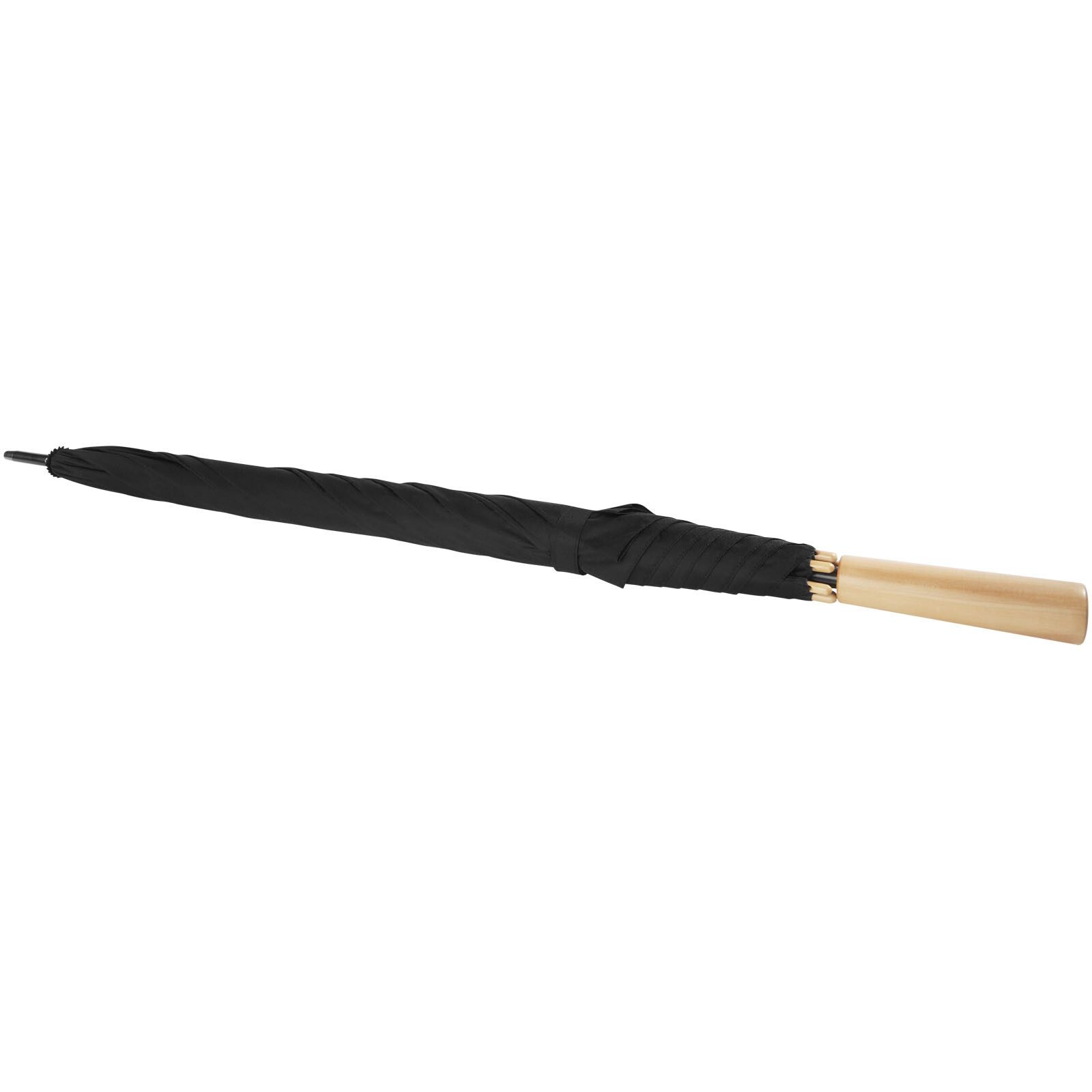 Romee 30'' windbeständiger Golfschirm aus recyceltem PET - schwarz-355