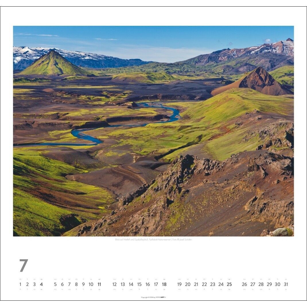 Island - Landschaft & Natur Kalender-746