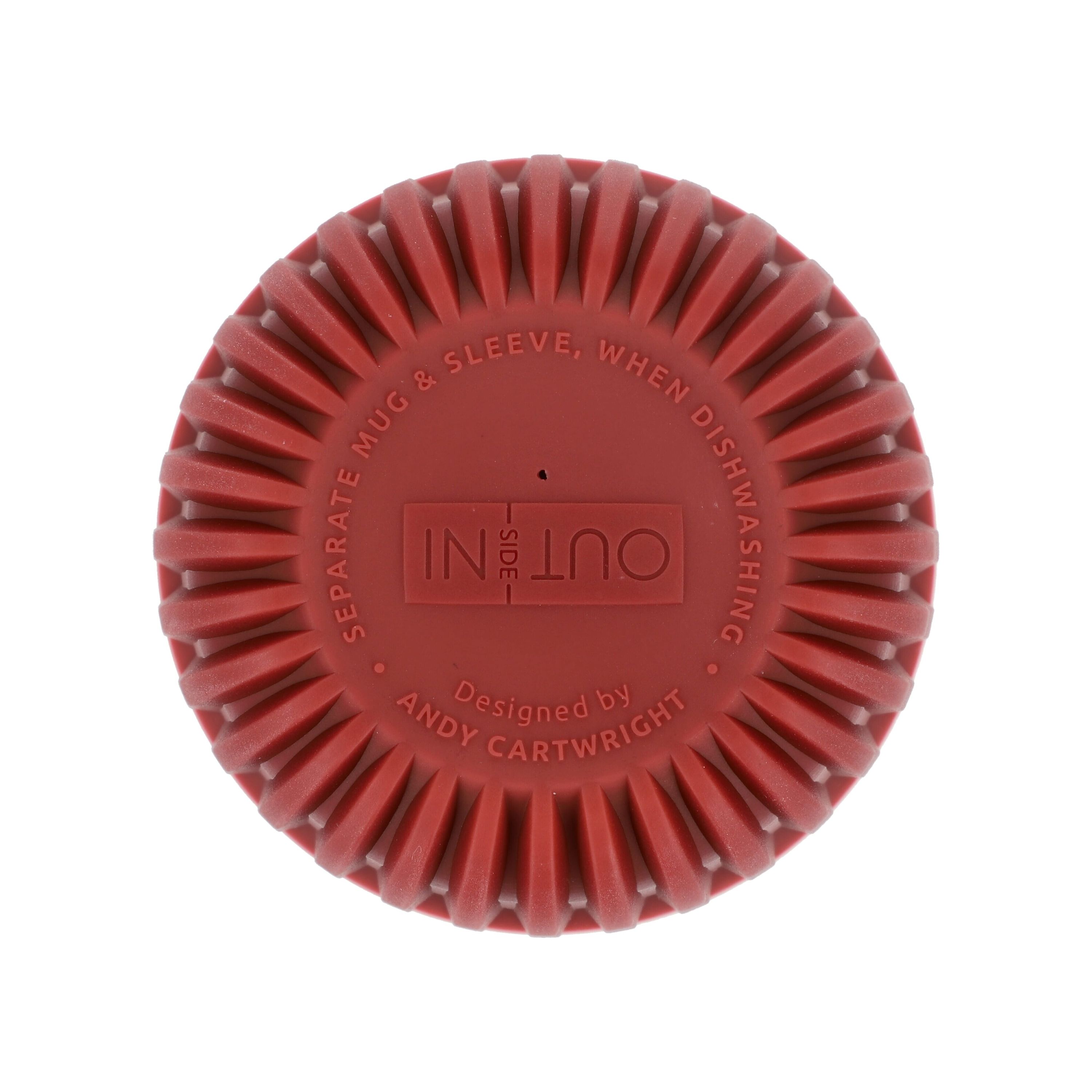 InSideOut Premium Becher Fjord 280 ml - dunkelrot-742