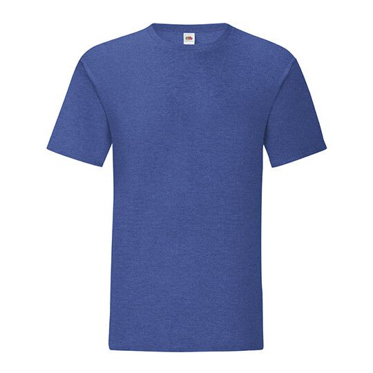 Iconic T - heather royal-100