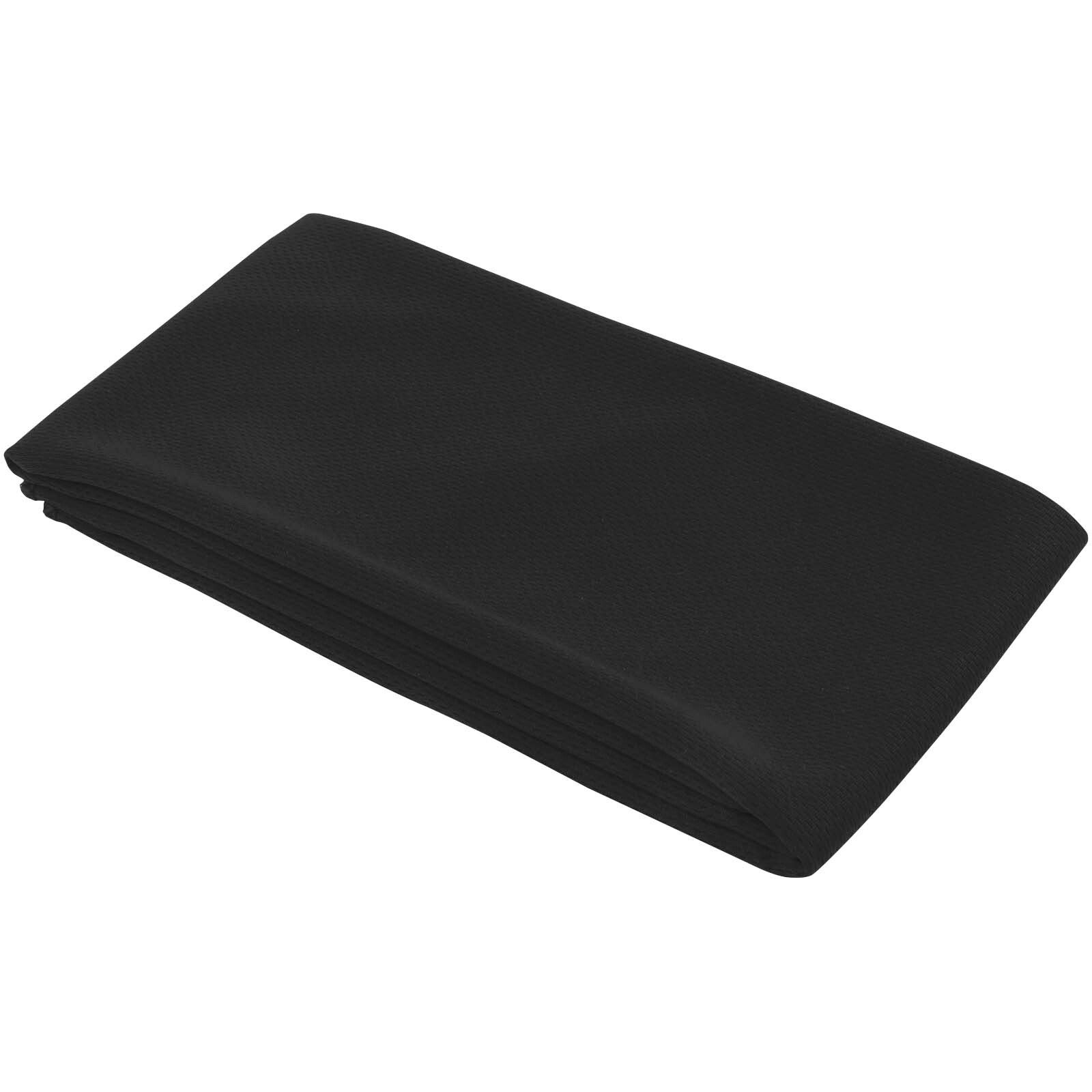 Lucas RPET Sporthandtuch 30 × 80 cm - schwarz-518