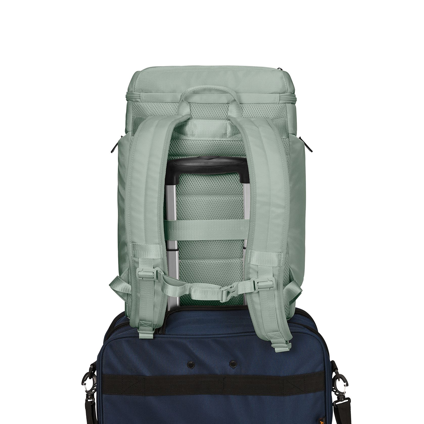 Notebook-Rucksack SOLID - grüngrau-409
