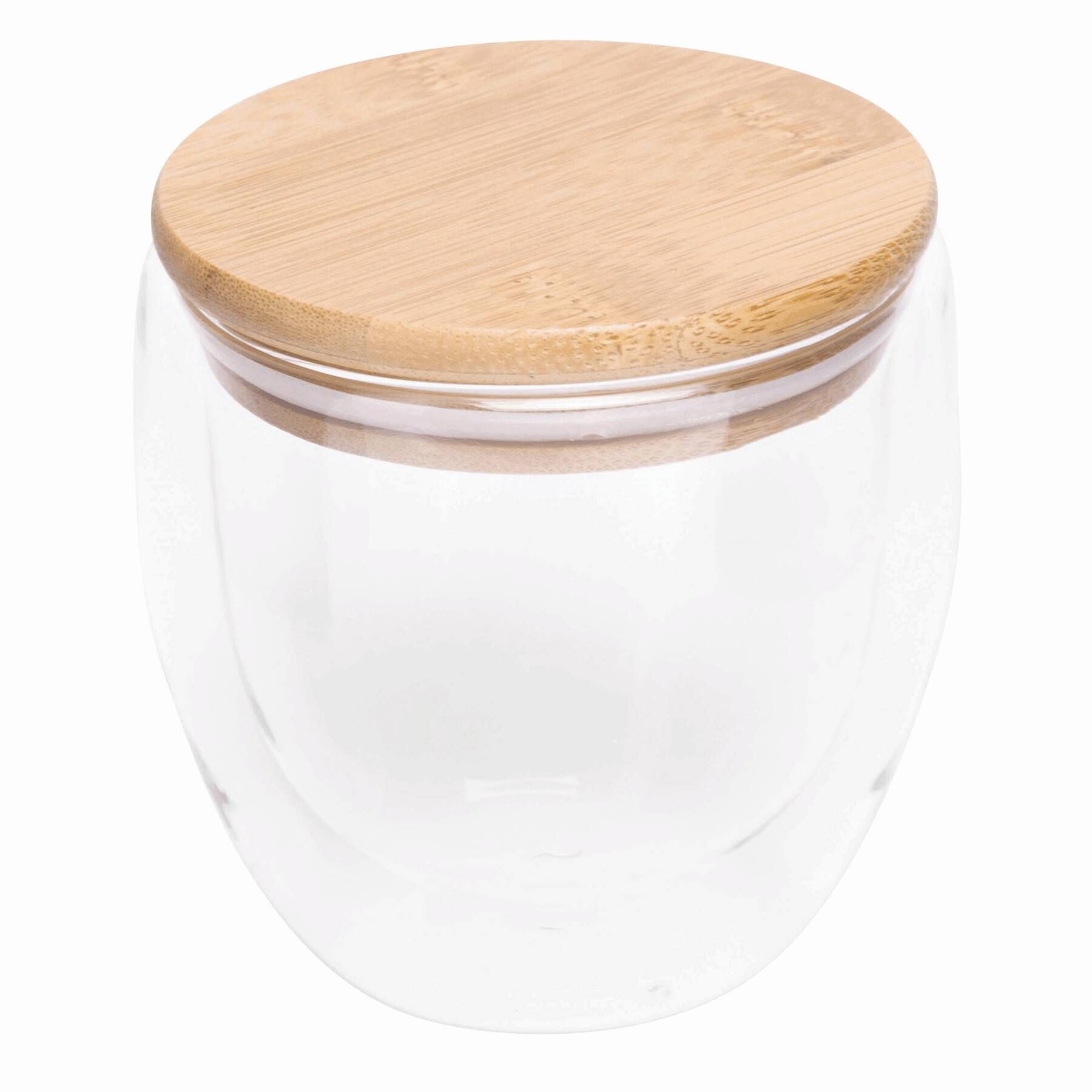 Glas BAMBOO ART S, Füllmenge ca. 250 ml - braun - transparent-697