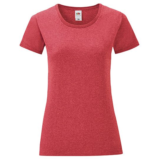 Ladies´ Iconic T - heather red-735