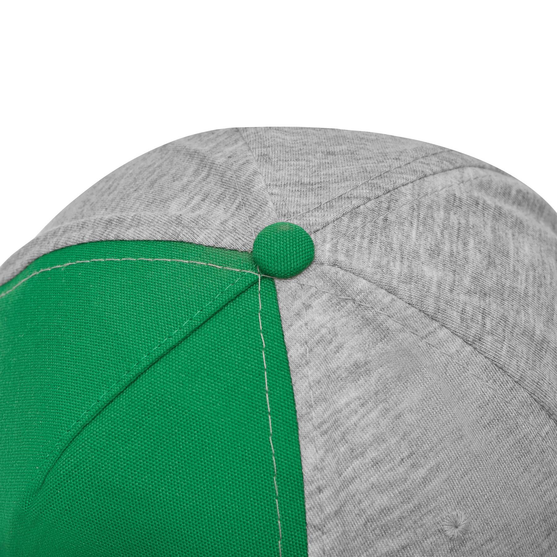 5-Panel-Baseball-Cap UP TO DATE - dunkelgrün - grau-543