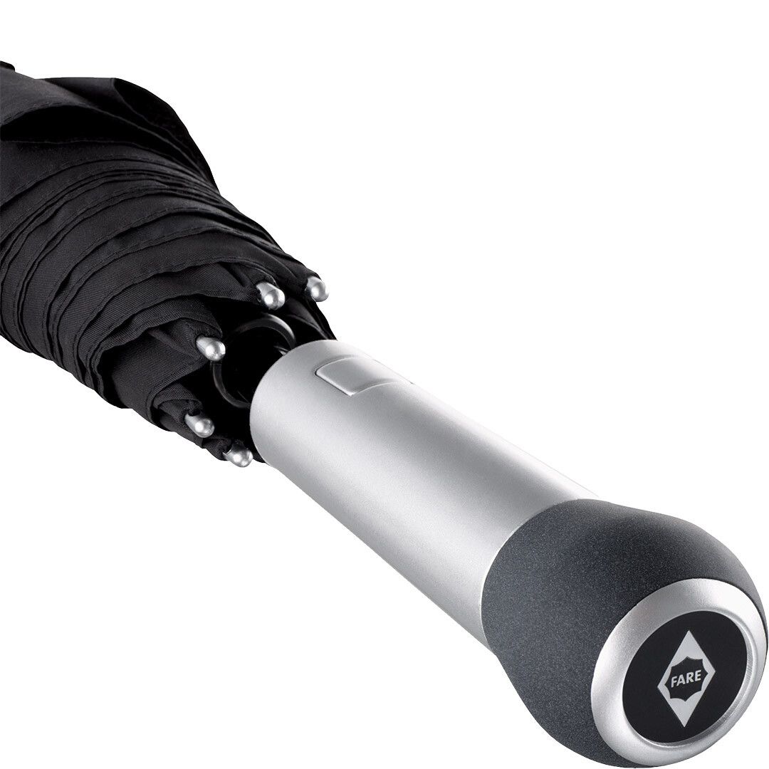 Midsize-Stockschirm FARE® Gearshift mit waterSAVE® Bezug Ø115 cm - schwarz-46